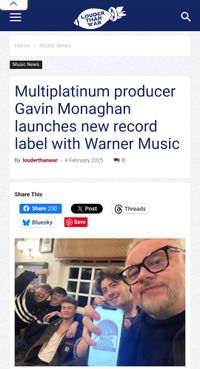 Louder than War news