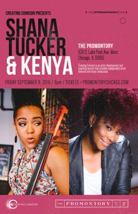 Live Concert: Creating Crimson Presents Kenya & Shana Tucker