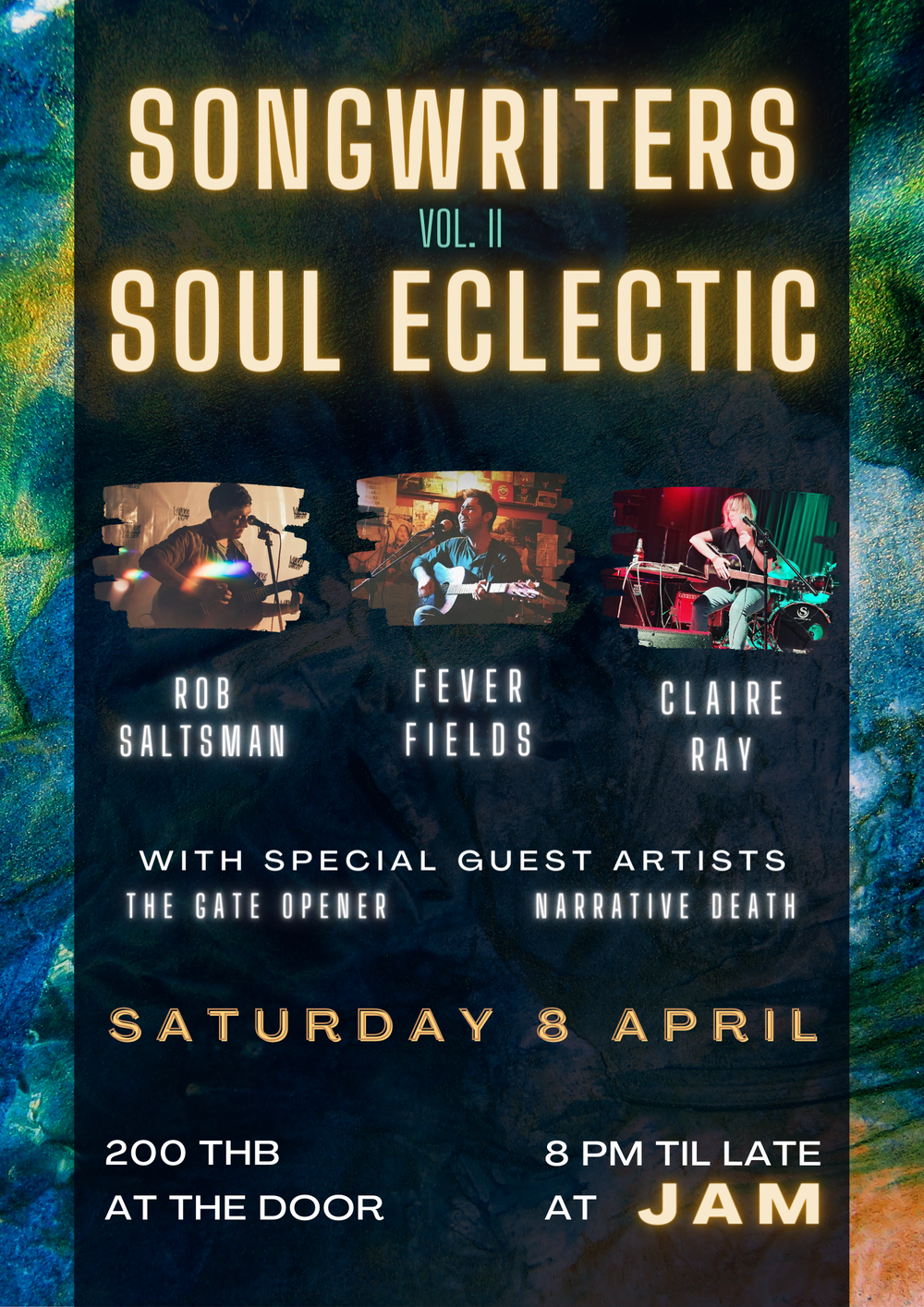 Songwriters Soul Eclectic Volume II - Fever Fields / Rob Saltsman / Claire Ray
