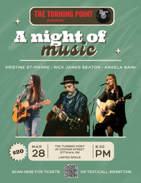 Nick James Beaton & Kristine St-Pierre with Angela Saini
