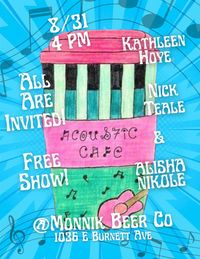 Acoustic Cafe w/Alisha Nikole and Kathleen Hoye