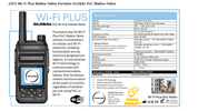 2025 Wifi Plus Walkie Talkie