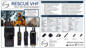 2025 Rescue  VHF OR UHF