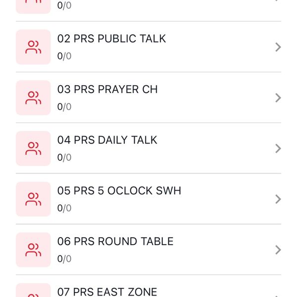 Talk2Me Mobile Phone App PRS Access
