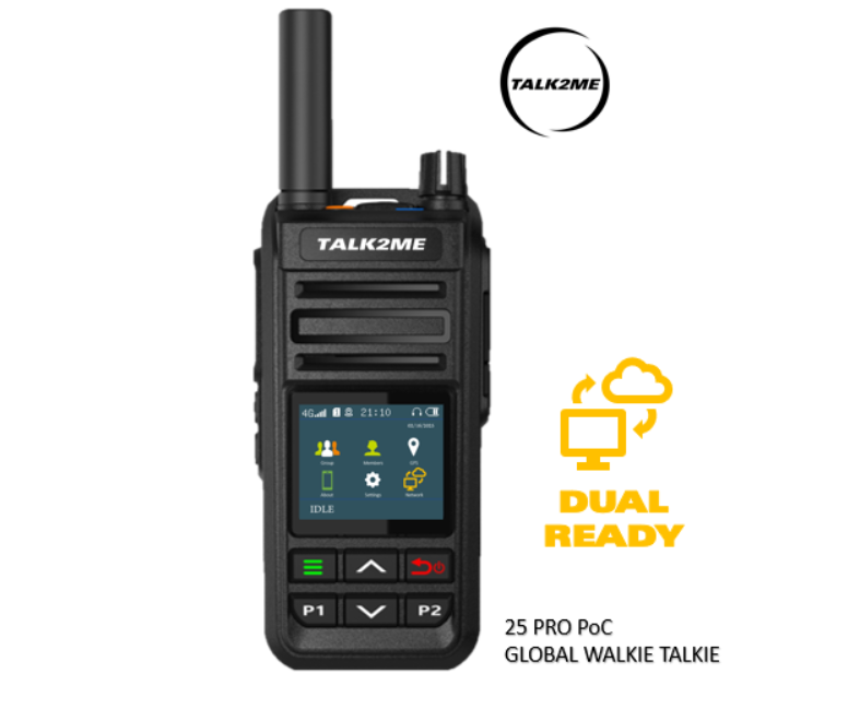 2025 Pro Digital POC Walkie Talkie