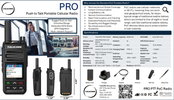 2025 Pro Digital POC Walkie Talkie