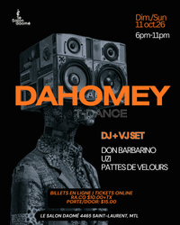 DAHOMEY Feat. PATTES DE VELOURS - UZI - DON BARBARINO
