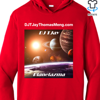 Planetazma Long Sleeve Hooded T Shirt