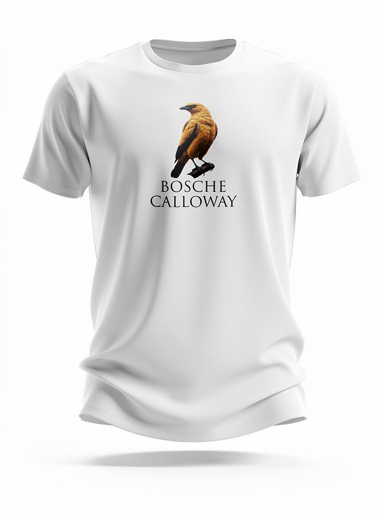 BOSCHE CALLOWAY WHITE T SHIRT