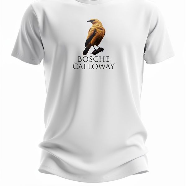 BOSCHE CALLOWAY WHITE T SHIRT