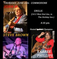 John M. In-The-Round at the Commodore Grille, (Nashville Songwriters Showcase)