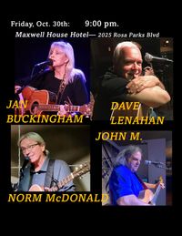 John M. songwriter round at Maxwell House Hotel