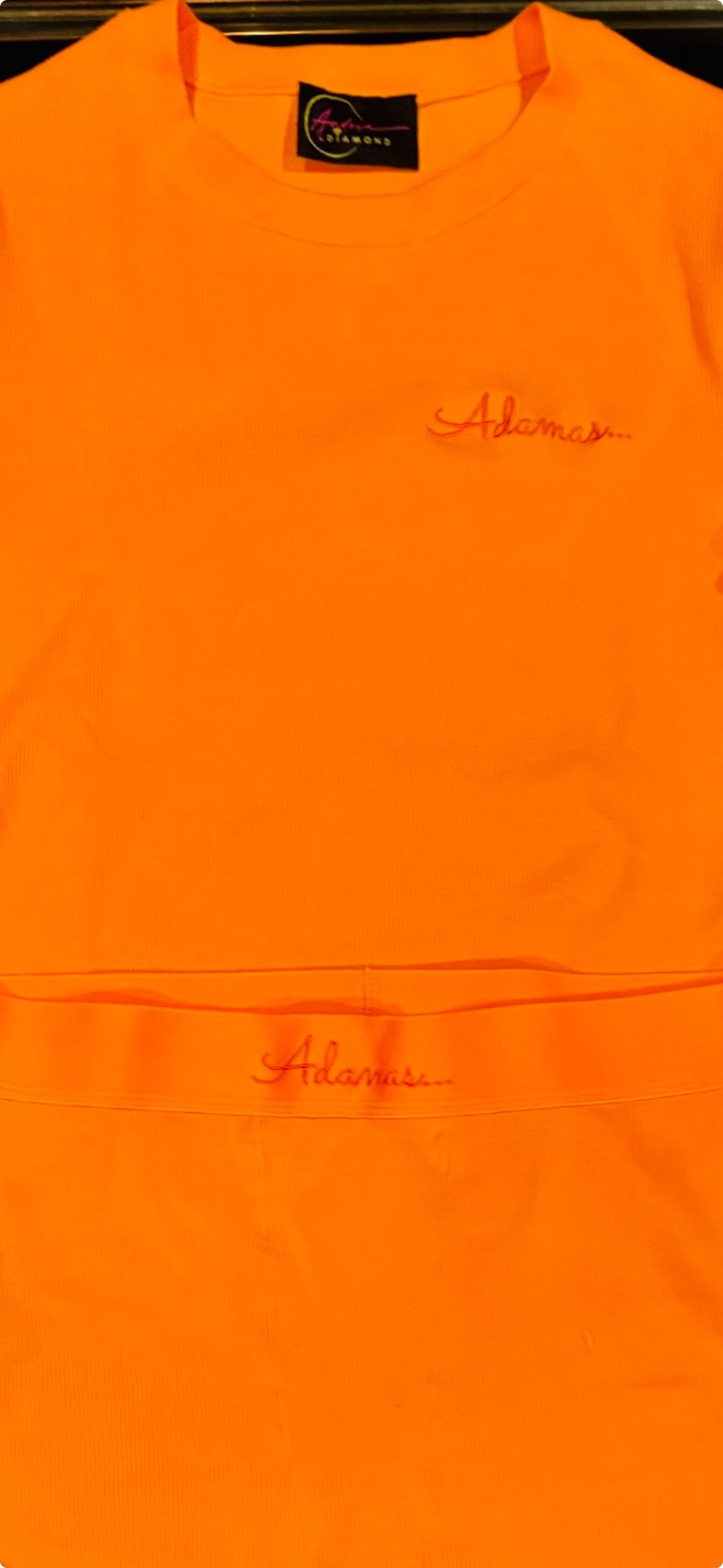 Adamas... 2 Piece Lounge Set (Orange)