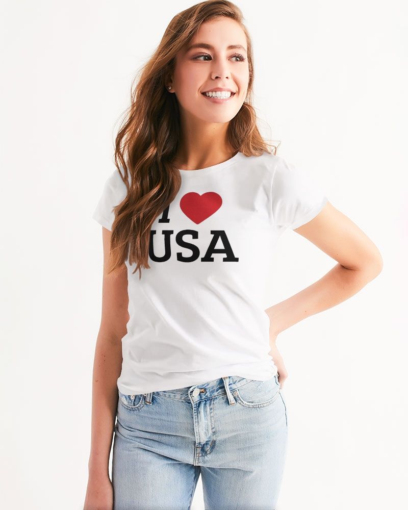 "I Love USA" Graphic Tee