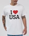 "I Love USA" Graphic Tee