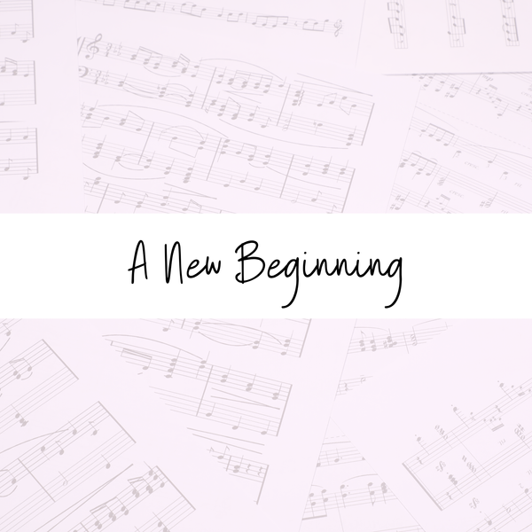 A New Beginning