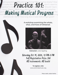 Practice 101: Making Musical Progress (Workshop)