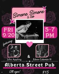 Simone Simon & Co. at the Alberta St. Pub