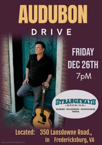 Audubon Drive Live at Strangeways Brewing