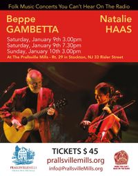 Beppe Gambetta with Natalie Haas