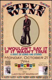 Steve Wynn A Night Of Songs And Stories 