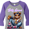 BETTY GRAMZ SKATES II 3/4 RAGLAN TEES