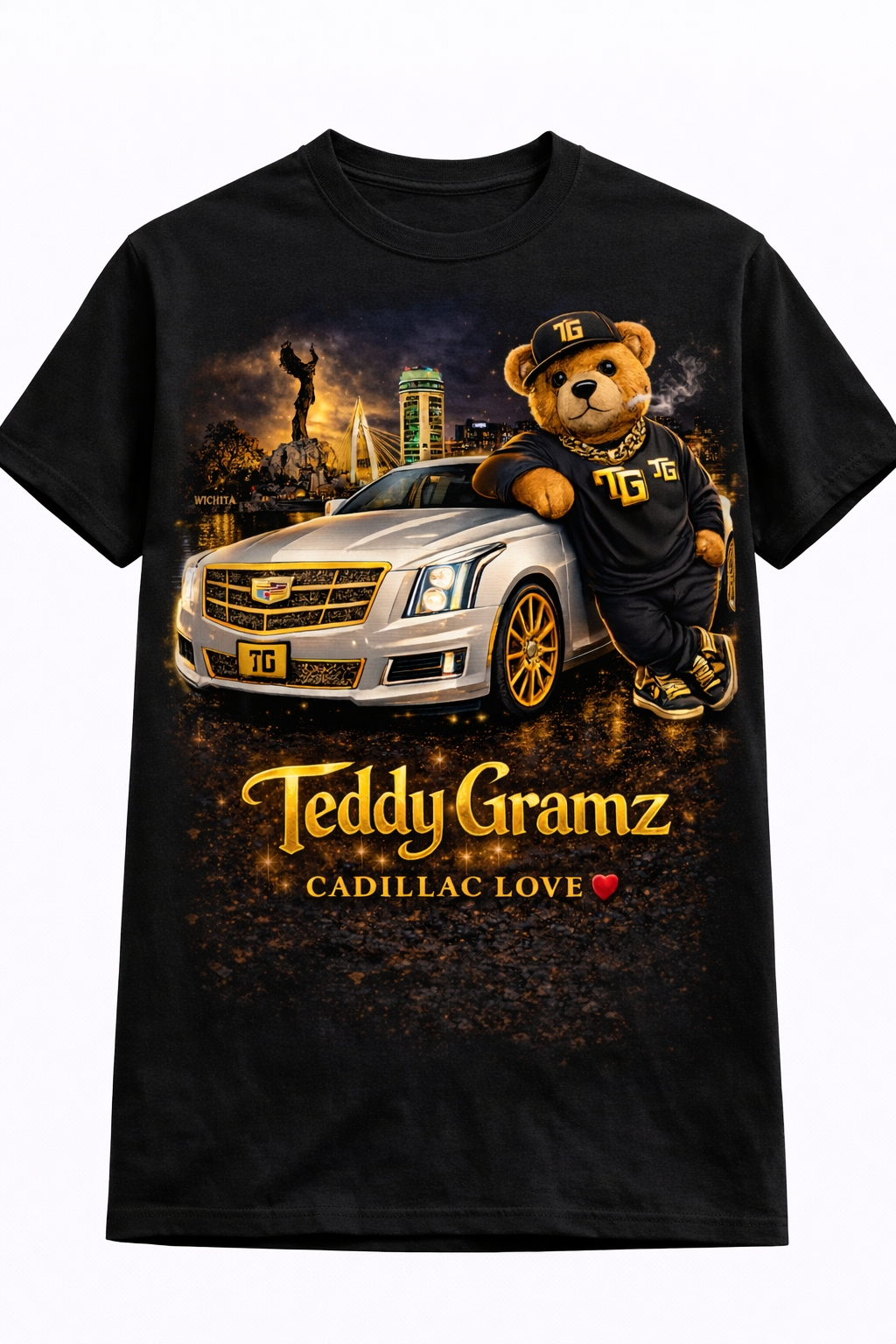 TEDDY GRAMZ CADILLAC LOVE TEE