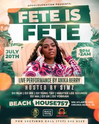 AfroLoveNation presents: Fete Is Fete