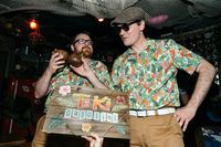 The Green Reflectors Tropical TIKI Theme ALBUM RELEASE Party