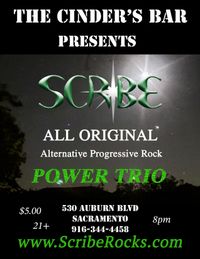 SCRIBE @ The Cinder's Bar