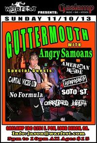w/ Guttermouth & Angry Samoans