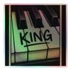 KING Holographic Sticker