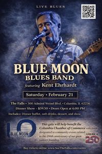 Blue Moon Blues Band Fundraiser for Columbia, Illinois  Chamber of Commerce.