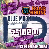 Pardi Gras @HWY61 w Blue Moon Blues Band