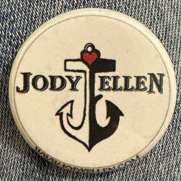 White Anchor Button