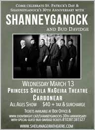 Shanneyganock 30th Anniversary Tour Feat. Bud Davidge