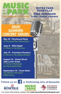 Wild Night- a Van Morrison Tribute at Roseville Music in the Park