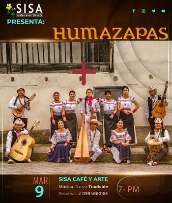 Our most recent concert: March 9, 2024, in Otavalo, Ecuador
