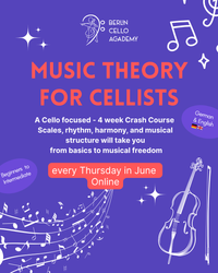 🟨​🟩​🟦 Music Theory for Cellists