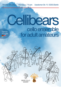 🟨​🟩​🟦 Cellibears Cello Hang and Mini-Workshop: ⚽World Cup Anthems and Irish Folk  🇮🇪