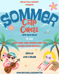 🟨​🟩​🟦 Sommer Cello Circle - In Person Ticket