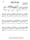 Ode To Joy - Piano Sheet Music - Advanced Level (Standard Version)