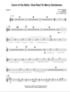 Carol of the Bells / God Rest Ye Merry Gentlemen - Piano and Orchestra, Full Score & Parts (PDF)