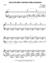 Carol of the Bells / God Rest Ye Merry Gentlemen (Piano Accompaniment) 