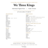 We Three Kings (Violin/Orchestra) - Individual Part