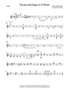 Toccata & Fugue - String Orchestra and Rhythm Section (60-Second Version) [PDFs]