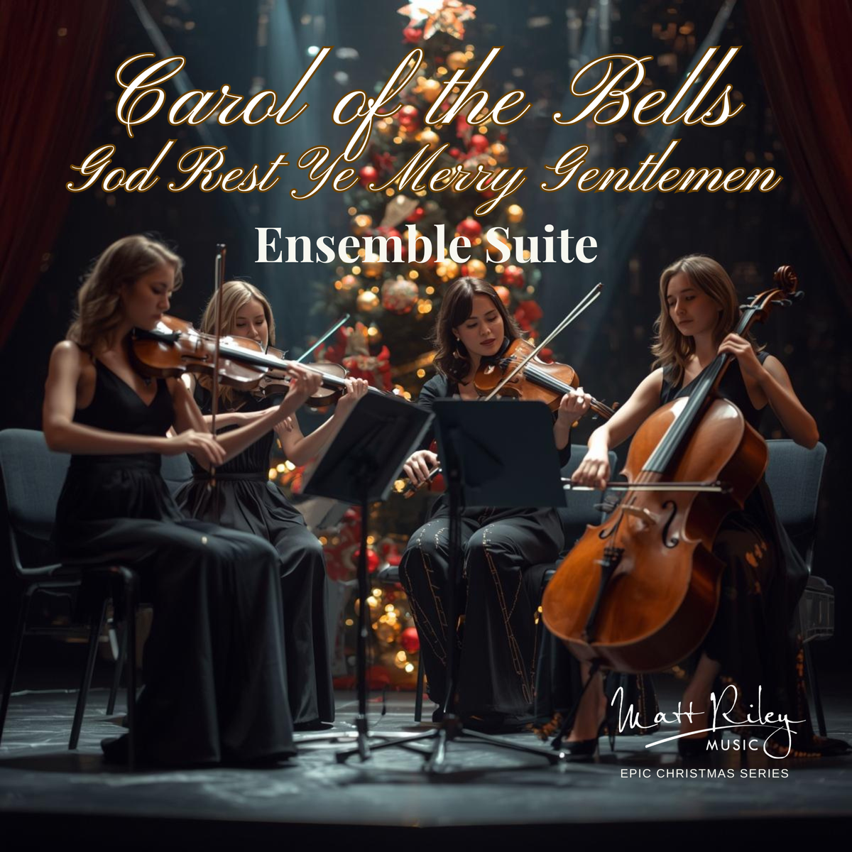 Carol of the Bells / God Rest Ye Merry Gentlemen (Violin) - Ensemble Suite
