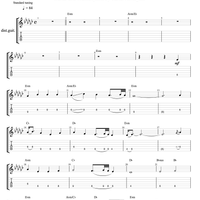 O Come O Come Emmanuel - Electric Guitar Tab and Sheet Music (PDFs)