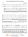Carol of the Bells-God Rest Ye Merry Gentlemen - Two Violas and Piano