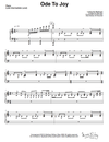 Ode To Joy - Piano Sheet Music (Late Intermediate Level)